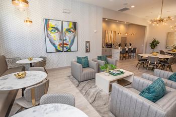 Community Clubroom at The Pavilions by Picerne, Las Vegas, NV